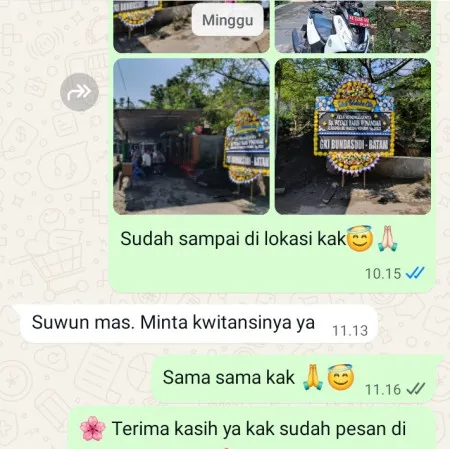 Pengiriman Papan Bunga Duka Cempeh Lelea