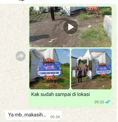 Pengiriman Karangan Bunga Cempeh Lelea