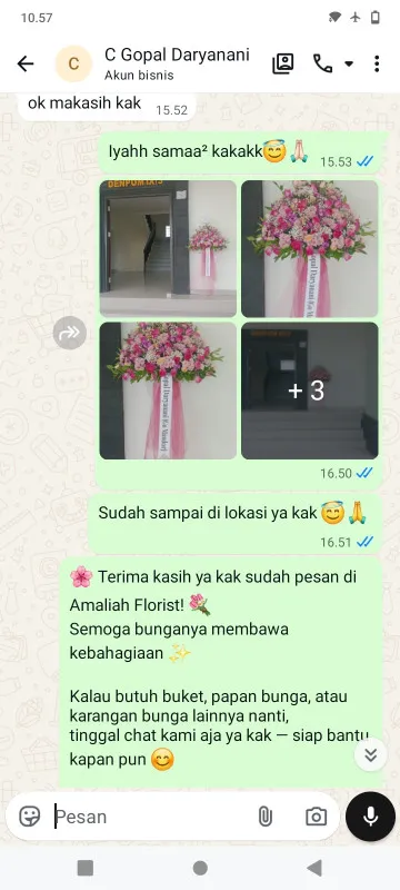Pengiriman Karangan Bunga Cempeh Lelea